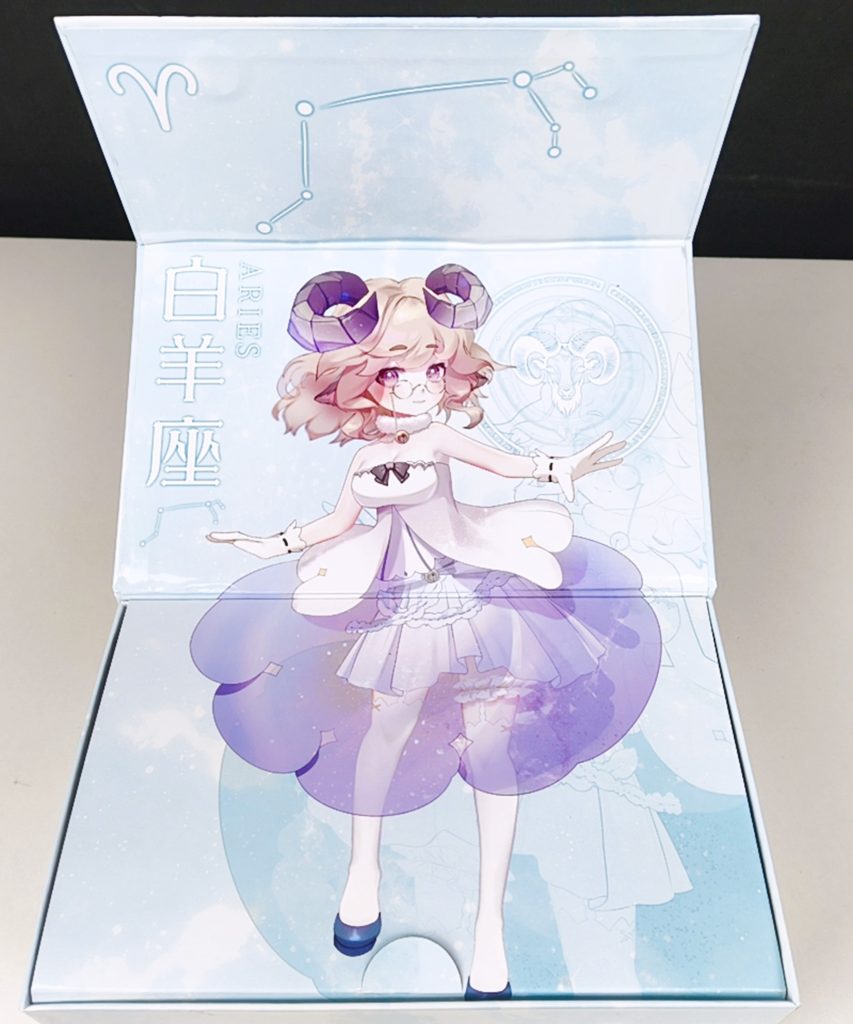 AGI-星座传说-白羊座测评，包装虽然是小孩,本体大小却是挺长