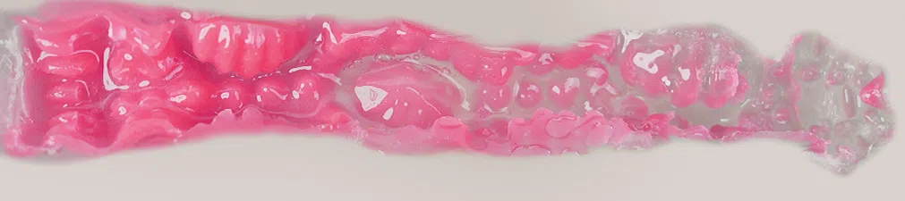 GXP—SG研究社2代透明版测评。虽是透明，但是通道却有些许的染色，能够清晰看到运动扩张的体验！