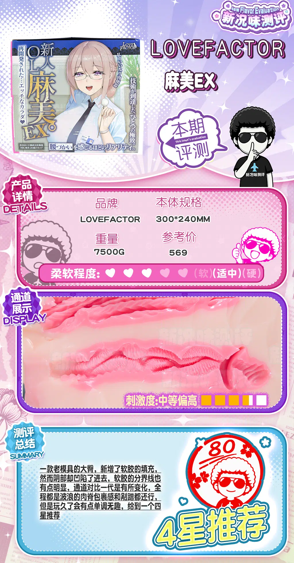 lovefactor—麻美优子ex测评,虽然升级了通道还增加了软胶,但是模具却还不如第一代? 20261031174636198-总计麻美ex.webp